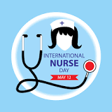 A stethoscope and a graphic representing a nurse symbolize the dedication and care provided to mothers and newborns. This Int