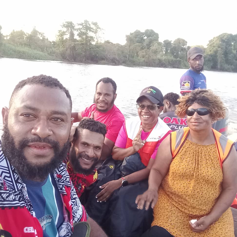 Our community health outreach team travels by river to reach remote villages, bringing vital healthcare services to those in 