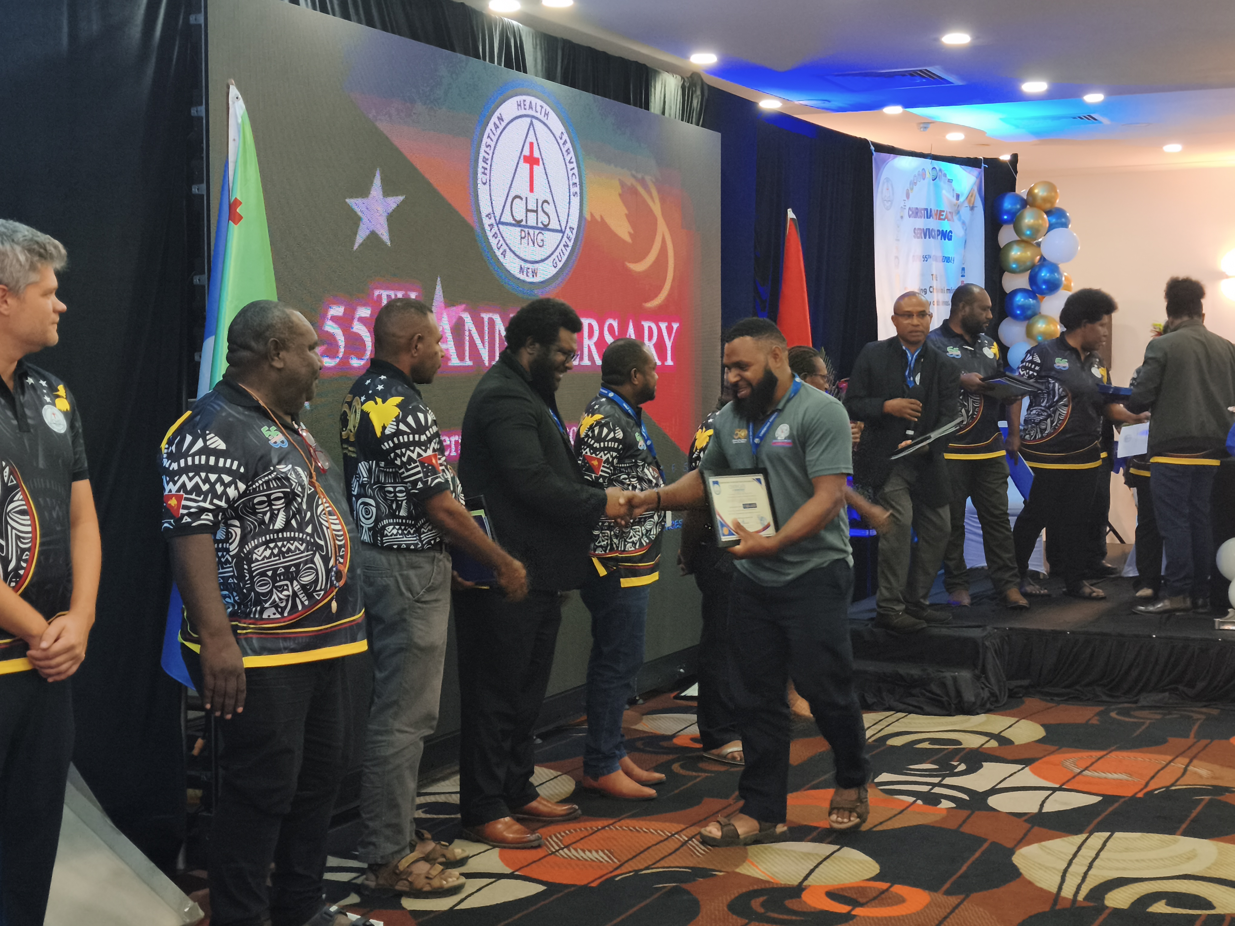 Attendees are recognized for their contributions during the 2025 National CHS General Assembly. The event marked a significan